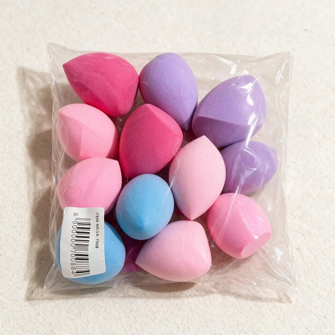 Esponjas de maquillaje tipo beauty blender (bolsa surtida)